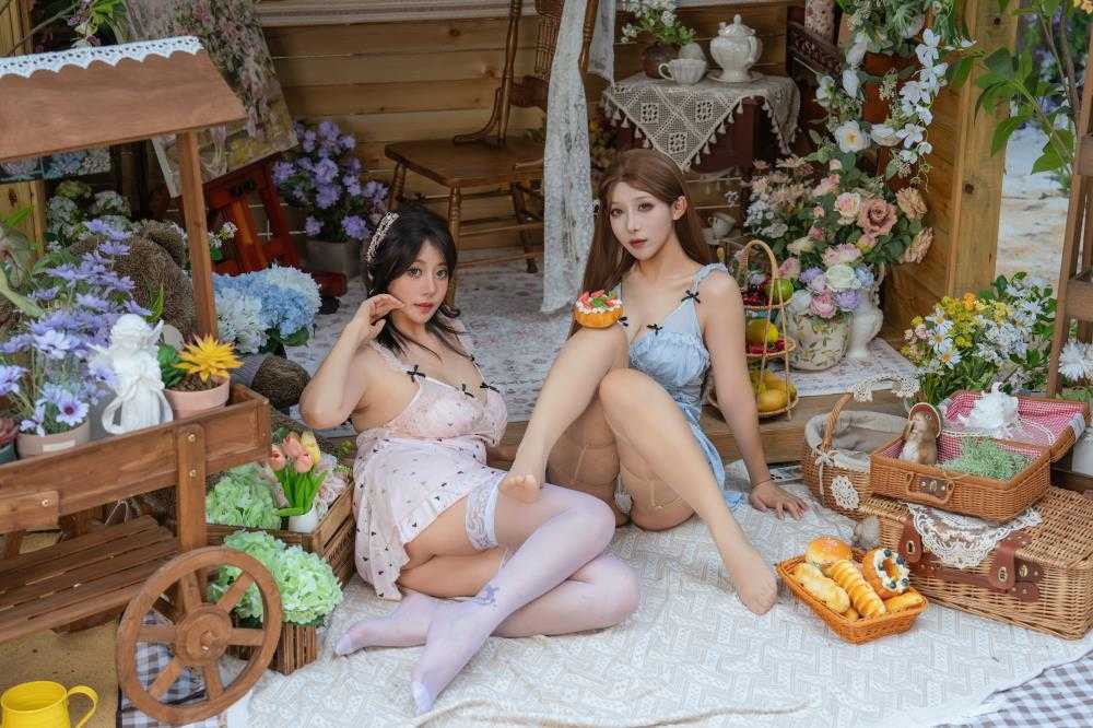 云溪溪 - &奈汐酱nice 花眠 [90P/1V/2.6G] 1